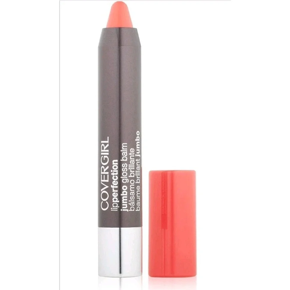 Covergirl‎ Lip Perfection Jumbo Gloss Balm Coral Twist 235 New Sealed